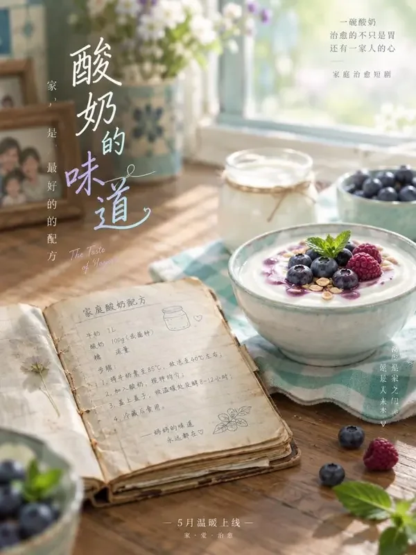 《妈妈的秘密食谱》短剧封面 - 家庭题材 - 河马剧场网页